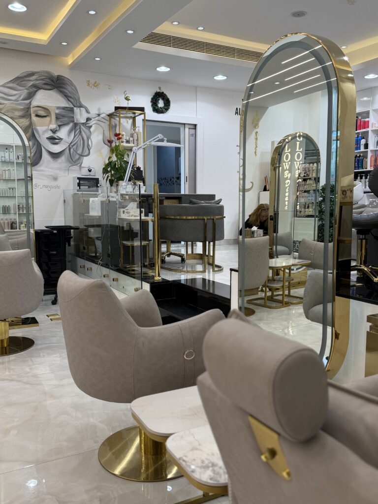 large beauty salon in abu dhabi